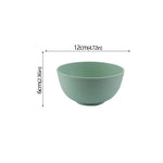 assiettes soupe modernes respectueuses l'environnement rose beige vert bleu opaques texture fine