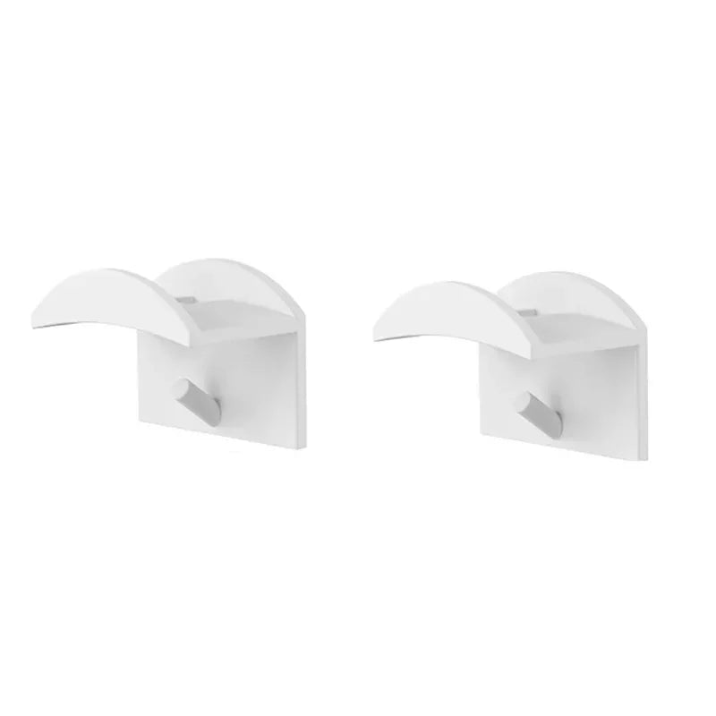 supports stockage murals adhésifs casquettes rouges noires brodées minimalistes 10 pièces