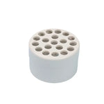 support tige transparent moderne pot fleurs adhésif trou hexagonal DIY art floral
