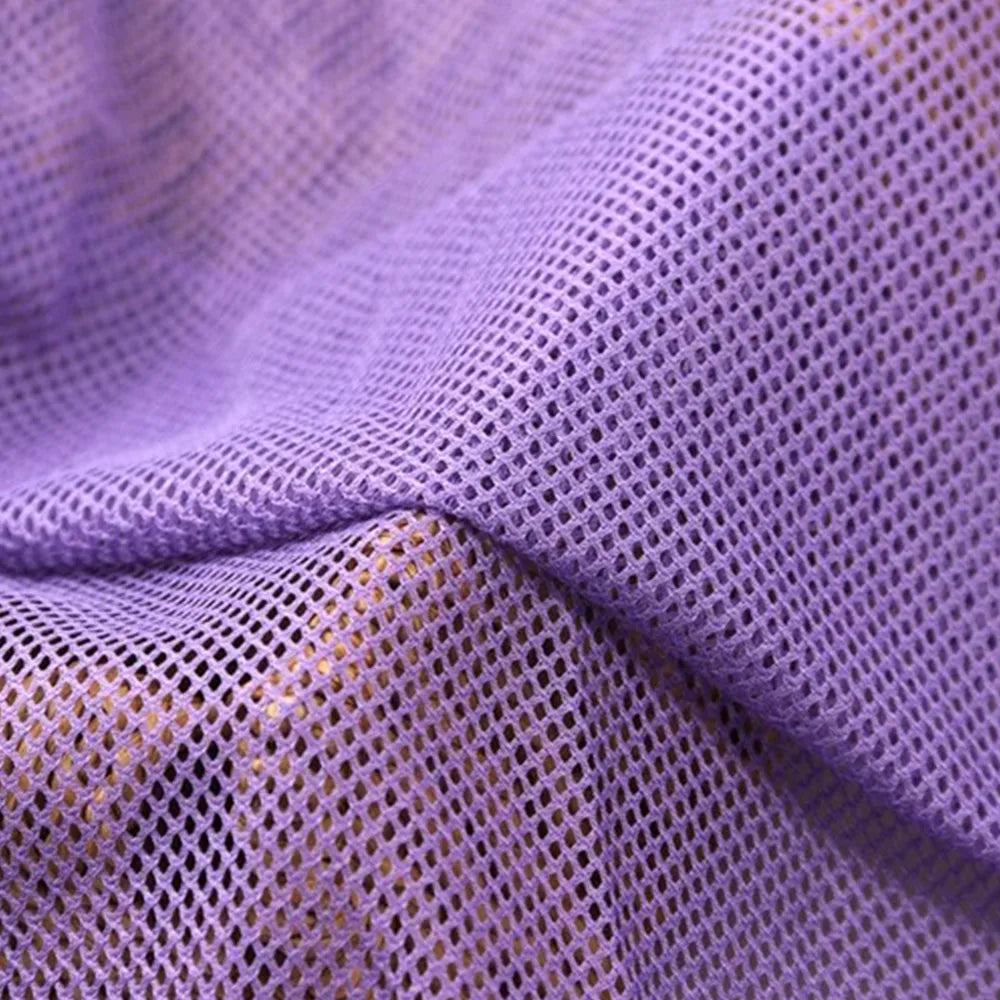 tissu polyester respirant maille fine moderne vert clair vert foncé rose clair blanc jaune