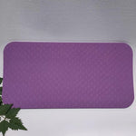tapis couture caoutchouc 34x17cm noir rose bleu gris micro perforé moderne antidérapant