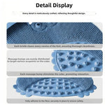 brosse bain moderne bleu vert grenouille adhésif bristles pointus pratique