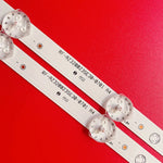 barres lumineuses led blanc rouge surface lisse industrielle technique 546mm 3v