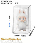 boîtes rangement transparentes acrylique grandes capacités figurines jouets makeup organisation moderne minimalistes