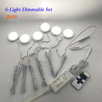 ensemble luminaires led blanc moderne 6000k télécommande câbles adaptateur dc12v 3w