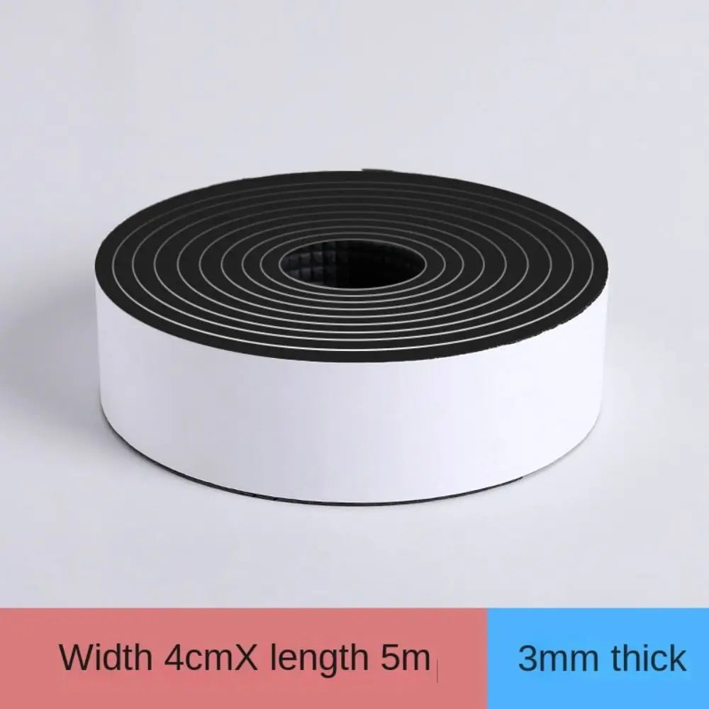 ruban anti résonance adhésif texturé noir blanc pratique longueur 5m largeur 2cm 3cm 4cm