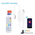 contrôleur led rgb télécommande usb adaptateur bluetooth wifi 5v 24 touches ir tuya modernes