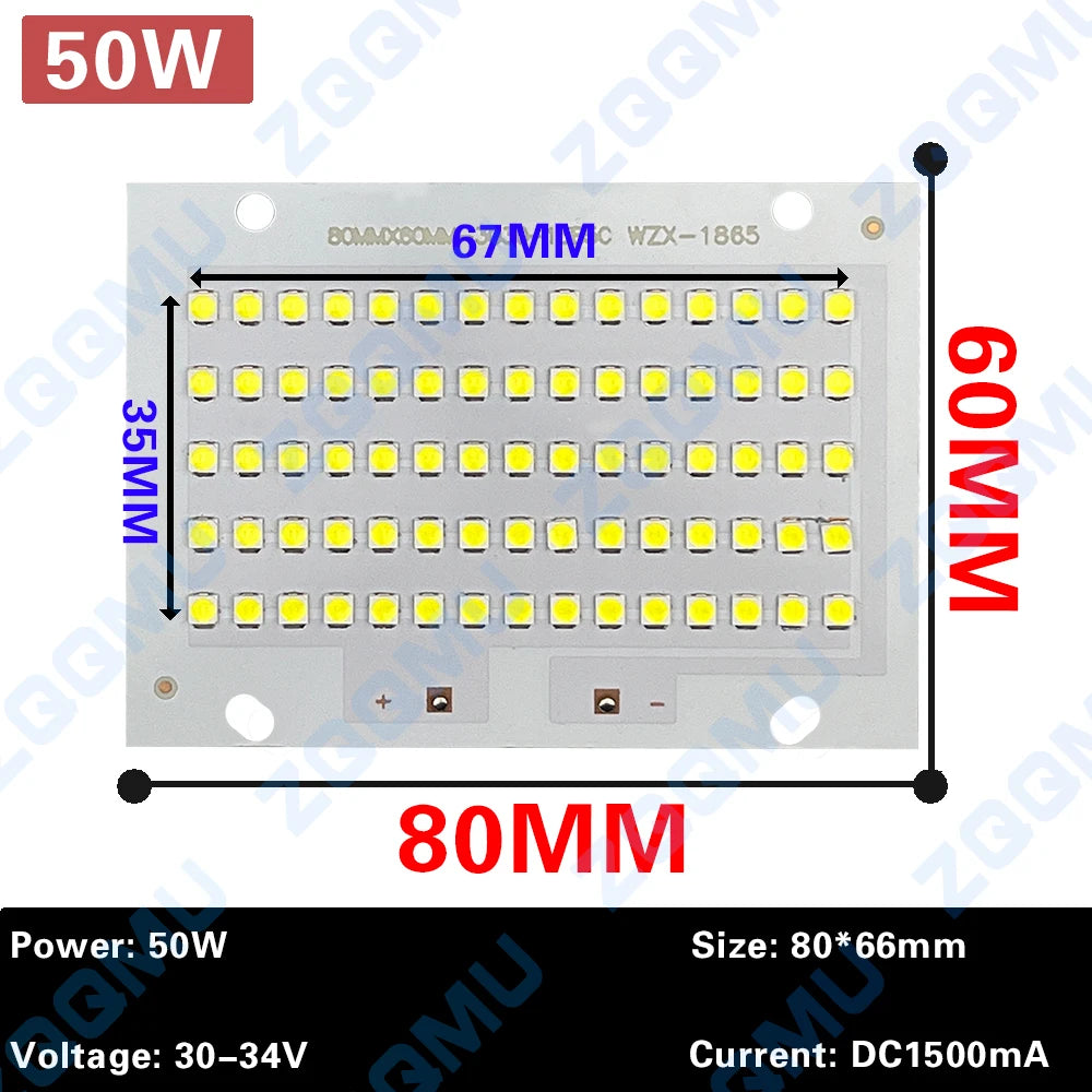 carte circuit imprimé aluminium projecteur led smd 2835 plaque diode haute puissance