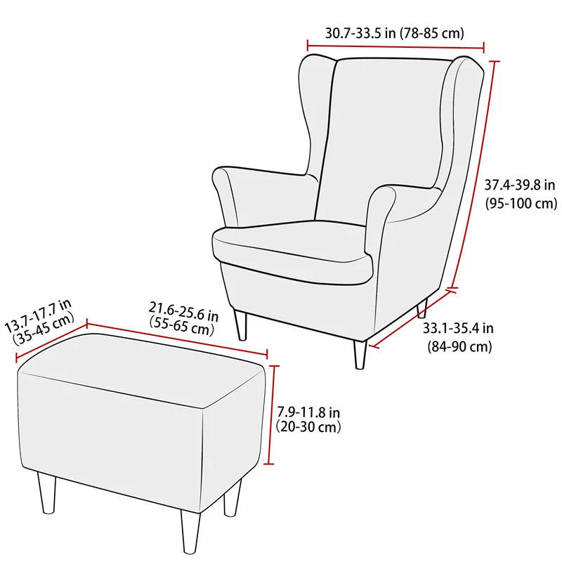 housses fauteuil gris rayures adhésives protection moderne réutilisable anti poussière fauteuil chaise mariage banquet