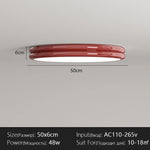 plafonnier led moderne vert rouge blanc gris acrylique fer métallique autonome
