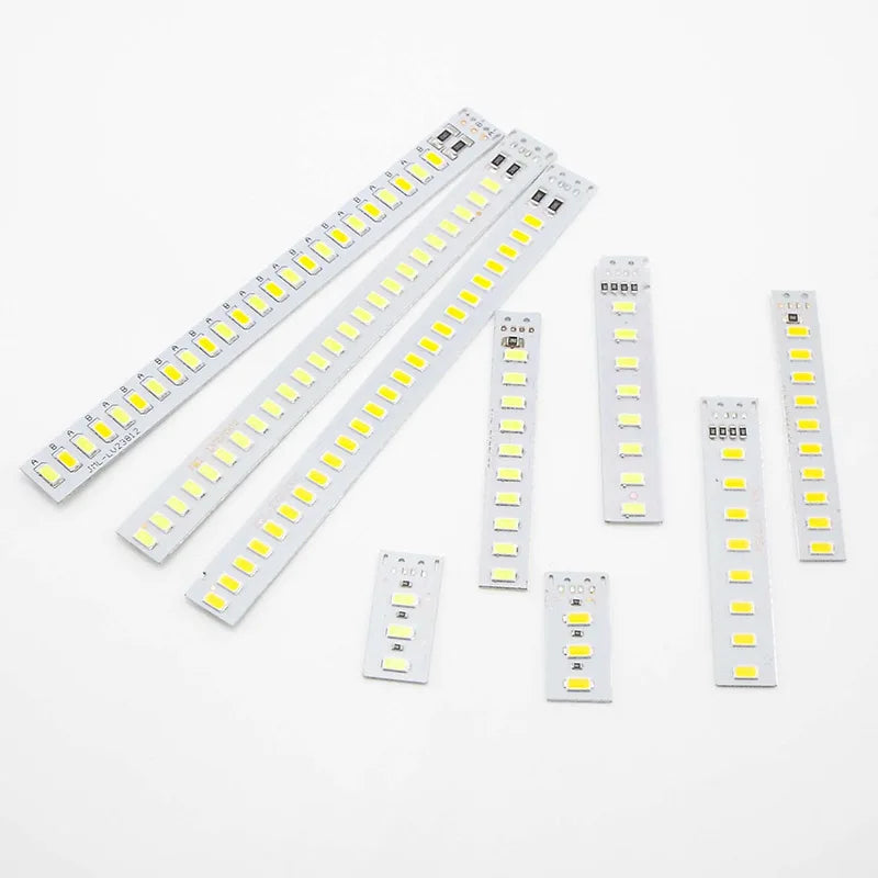 bande led blanc moderne points lumineux 5w 4w 12w opaques connecteurs