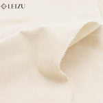 toile coton beige clair résistante 137 157cm classique tissage dense matériaux bricolage