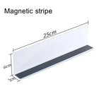 séparateurs étagères magnétiques transparents plastique pvc réutilisables modernes pièces salon respectueux environnement