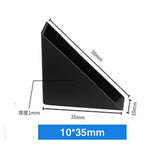 protector angle table noir anti collision adhésif moderne sécurité bébé