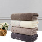serviettes bain coton animal compagnie motif beige sèchent rapidement classiques
