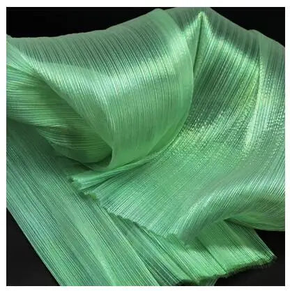 tissu plissé noir vert rose orange blanc mariage robe élégante cérémonie tissu brocart