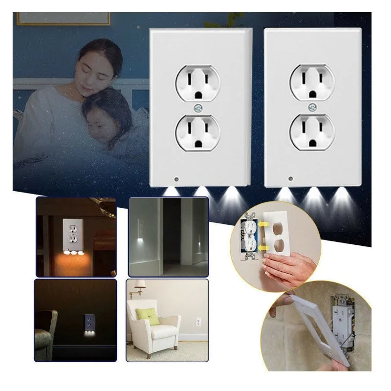 Veilleuse LED en fonctionnement avec lumière douce