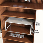 étagère chaussures extensible blanche perforée moderne pieds robustes rangement fer métal adjustable chambre
