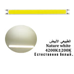 barre led 100x8mm orange verte blanche 5w 12v clips aluminium silicone moderne