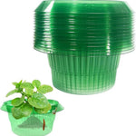 protège plantes cache pousses vert translucide protections limaces réutilisable simple pratique jardin 23cm 12cm