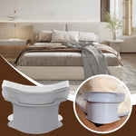 supports d'angle anti dérapage clip ajustable blanc gris moderne lit organisateur espace matelas fixations