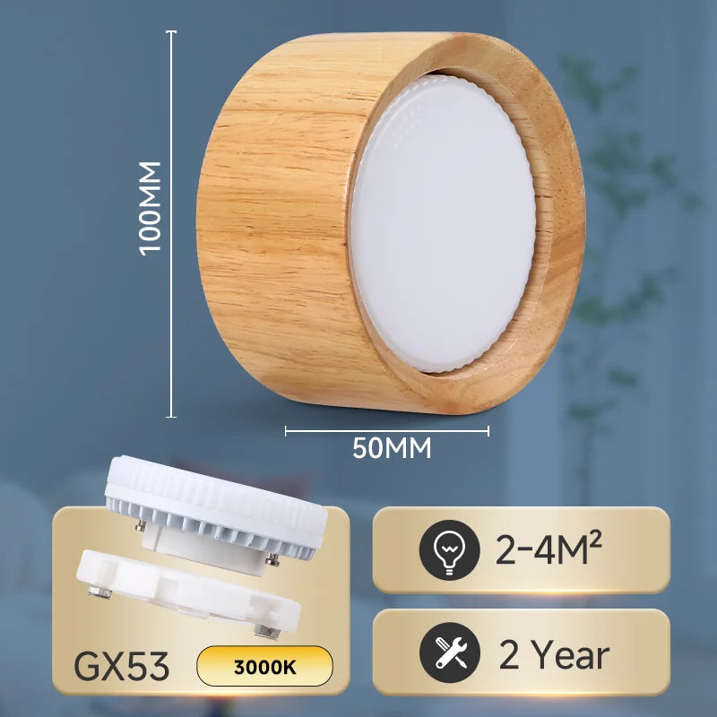 Downlight led moderne noir blanc surface flux lumineux 249 2000 vissant aluminium