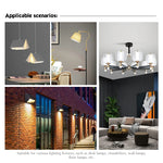 ampoule led r7s tube verre blanc moderne lustre applique murale maison salon
