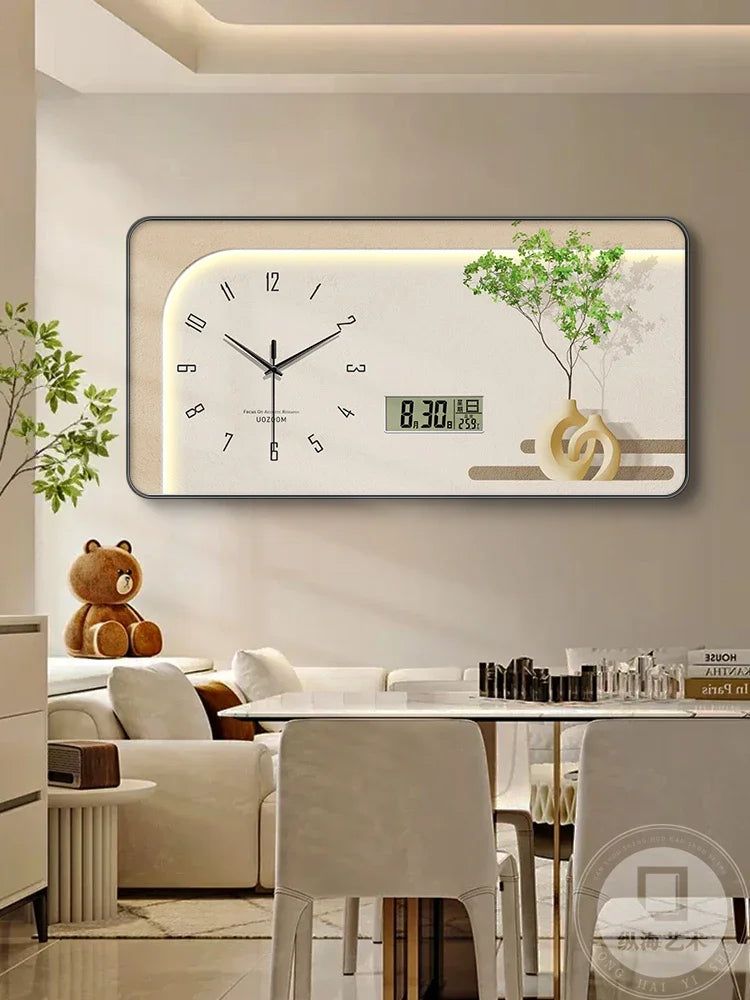 Horloge murale moderne pour restaurant
