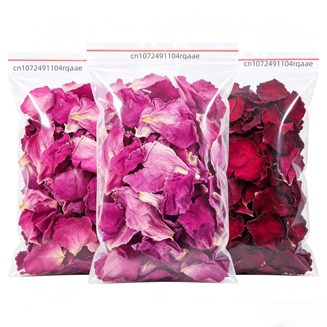 pétales roses séchées naturelles décoration maison mariage baby shower DIY