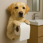 porte rouleau papier toilette blanc motif spirales mignon salle bain