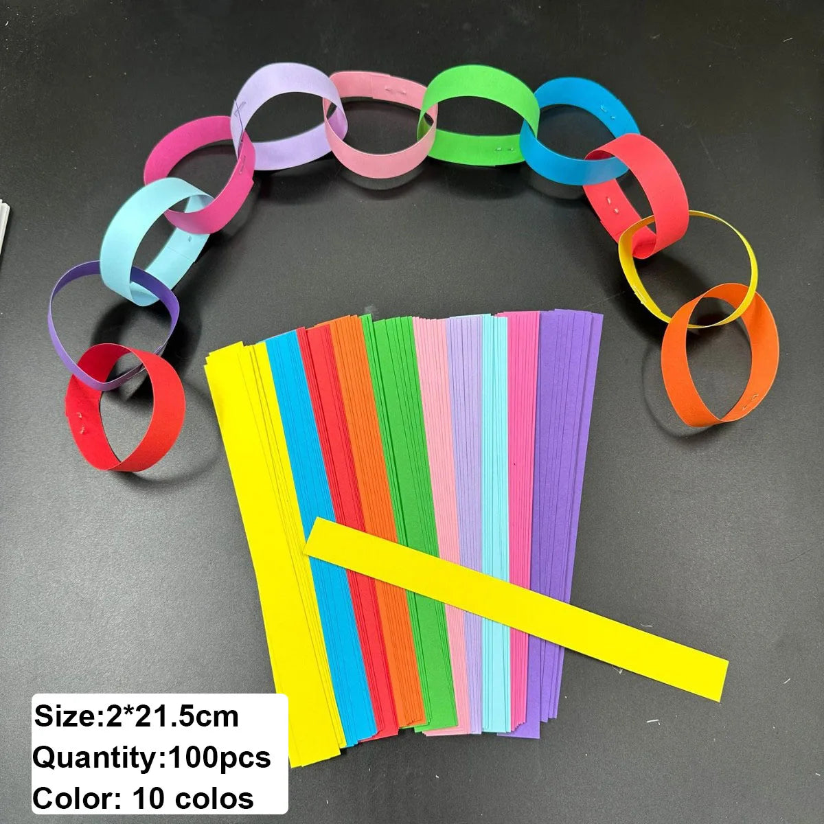 guirlande papier multicolore étoiles fêtes anniversaires mariages événements géométrique festive