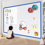 tableau magnétique blanc aimants doux motif graphique moderne adhésif marques enfants
