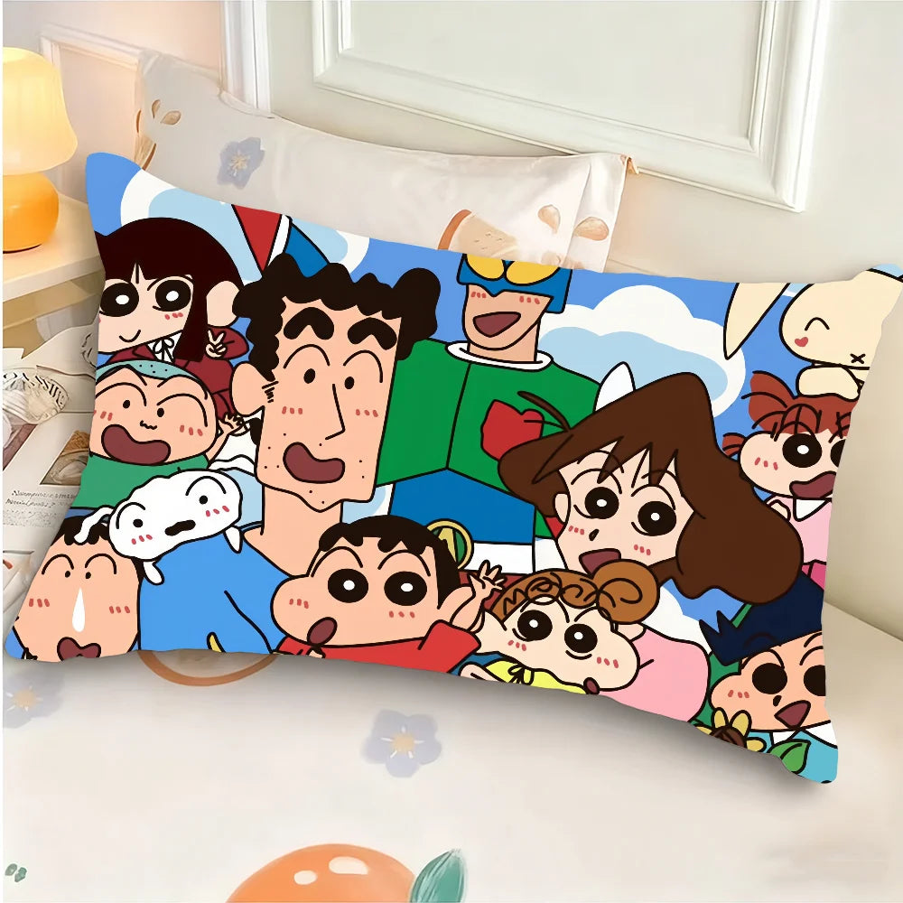 housse coussin anime personnages multicolores moderne double face 30x50cm 40x60cm 48x74cm 50x70cm