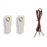 paire ampoules led blanches éclairage intérieur voiture connecteur câble toyota
