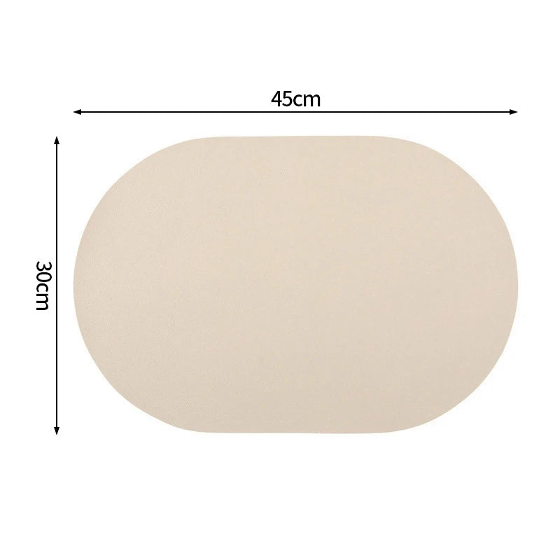 serviette table rectangulaire beige clair relief lignes blanches moderne cuisine décoration maison classique