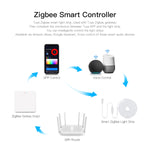 ruban led blanc adhésif dimmable wifi zigbee tuya alexa controleur moderne minimaliste