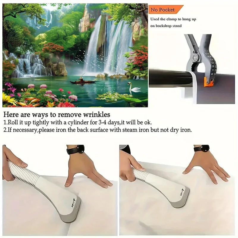 tapisserie murale anime fille panchiko dessin personnalisée chambre salon clips suspension
