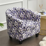 housse fauteuil club velours extensible canapé place salon coussin