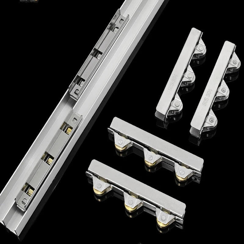 rouleau rideau argenté moderne fixe 8mm 10mm transparent fonctionnel deux pièces