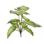 plante artificielle décorative feuilles vertes blanches rouges salon maison moderne naturel