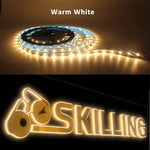 ruban led smd 60 led blanc chaud froid adhésif moderne 12v 50000h 2000 82000lm