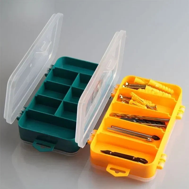 Organisateur vis portable transparent avec poignée
