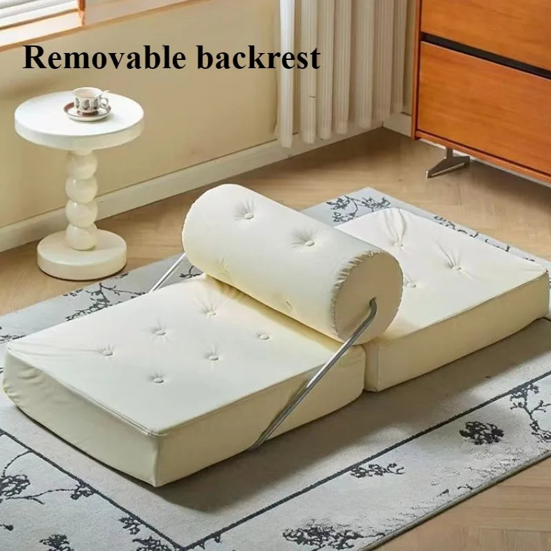 canapé lit moderne velours beige vert noir matelas coussin amovible