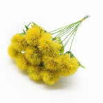 bouquet fleurs artificielles modernes mariage décoration intérieure vert rose jaune violet