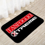 tapis moderne antidérapant mousse pe polyester noir blanc rouge vert bleu floral