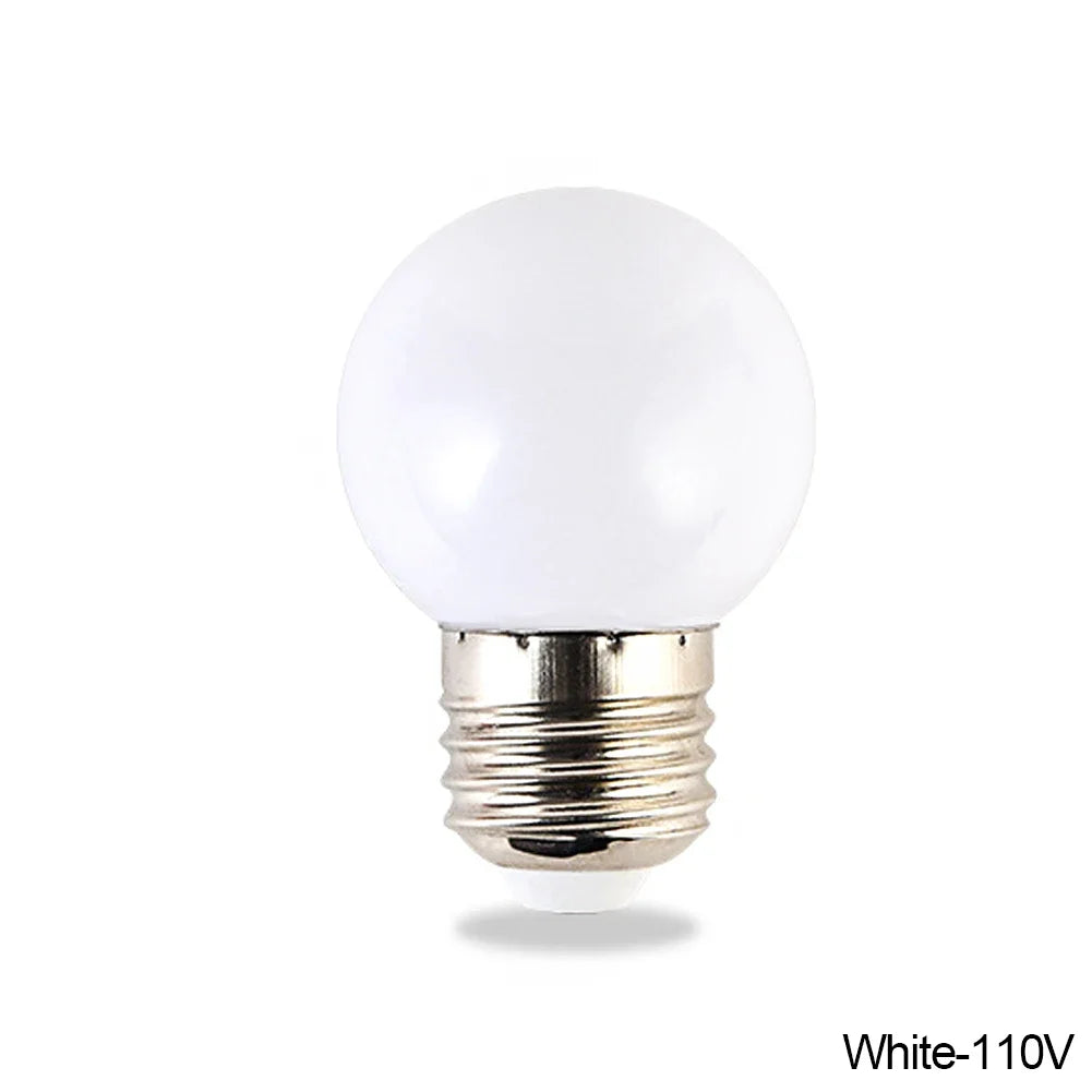 ampoules led colorées rouge bleu blanc jaune orange vert moderne e27 360deg 220v