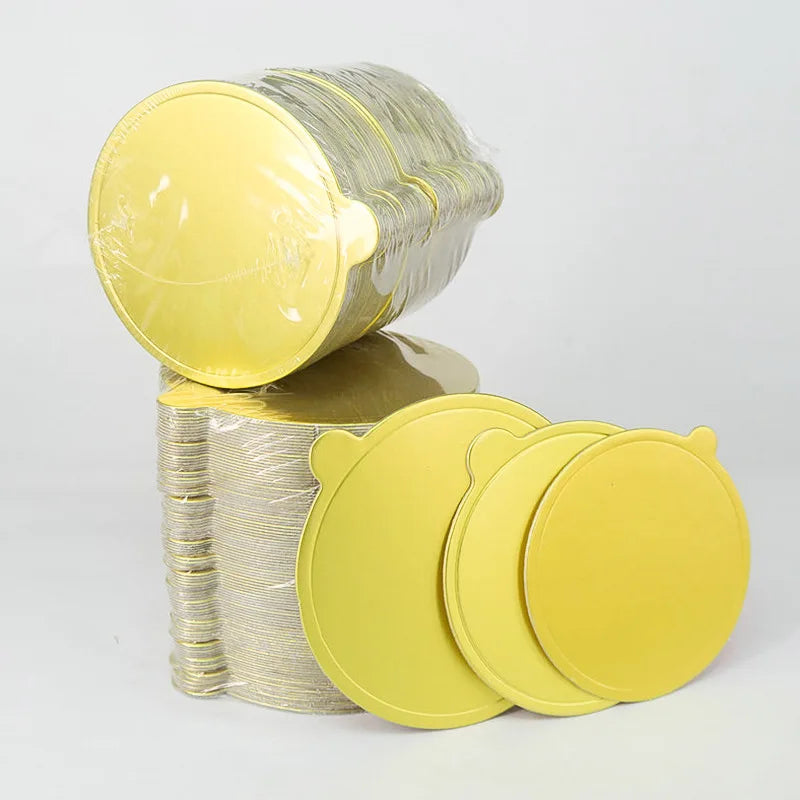 disques carton dorés outils pâtisserie socles desserts présentation écologiques résistants durable