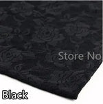 tissu dentelle élastique fleurs roses spandex nylon largeur 150cm opaque traditionnel écologique