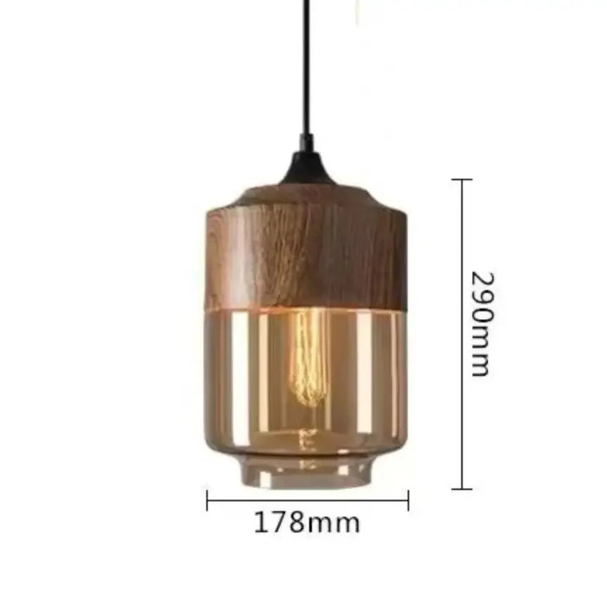 suspension lumineuse moderne pendentif verre noir transparent contemporain fixation câble luminaire salle manger chambre