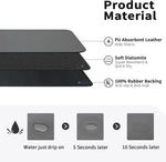 tapis cuisine moderne fleurs noires blanches dorées antibactérien 30x40cm 40x60cm 50x80cm